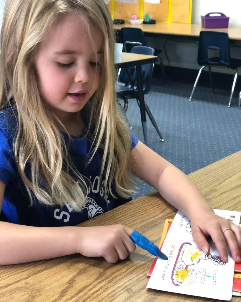 Witch Fingers are magical in helping little readers