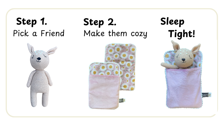 Sleepover Friends ease the bedtime routine.